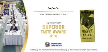 2019: Superior Taste Award, International Taste Institute Bruxelles - Miscela Crema di Aromi (6)