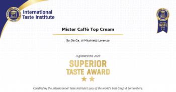 2020: Superior Taste Award, International Taste Institute Bruxelles - Caffè Miscela Top Cream (2)